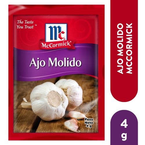 Ajo Molido Mccormick - 4 g