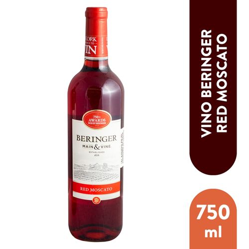 Vino Beringer Red Moscato - 750 ml