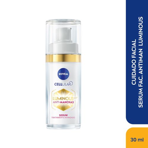 Serum Facial Nivea Luminous Anti-manchas -30 ml