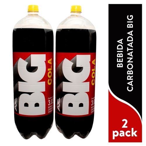 Bebida Carbonatada Big Cola 2 Pack - 3300 ml