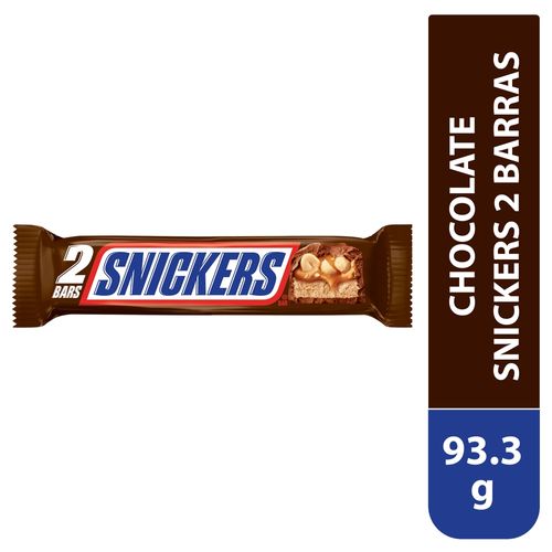 Chocolate Snikers Doble Barra - 93.3 g