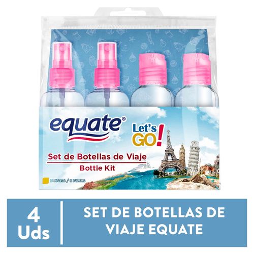 Eq Set De Viaje Rb 4 Botellas 1Bols 5Ea