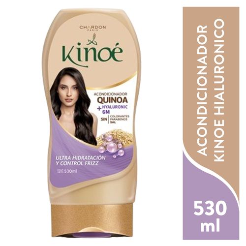 Acondicionador Chardon Kinoé ultra hidratación y control frizz -530 ml