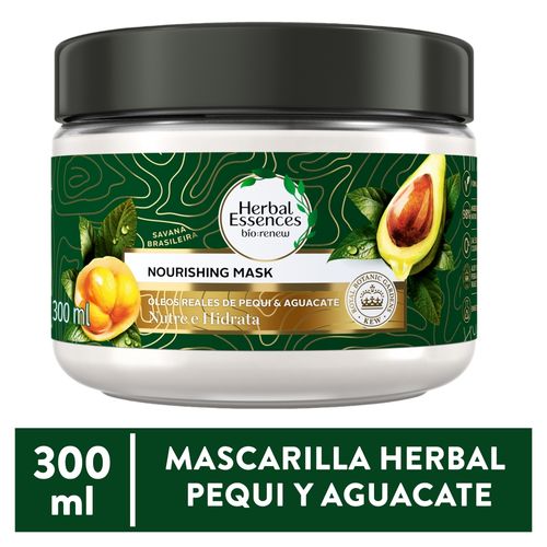 Mascarilla Herbal Essences nutre e hidrata - 300 ml