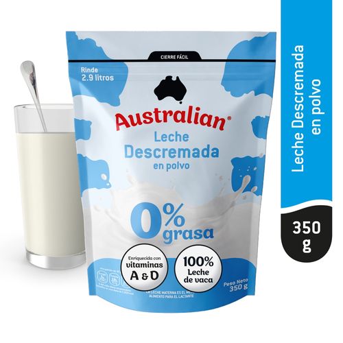 Leche En Polvo Australian Descremada - 350 g