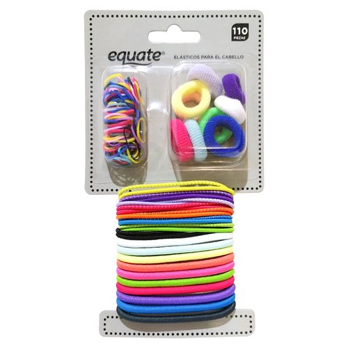 Equate Colas Para El Cabello 100 Piezas