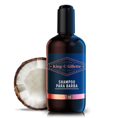 Shampo Gillette Mentol Barba - 241 g