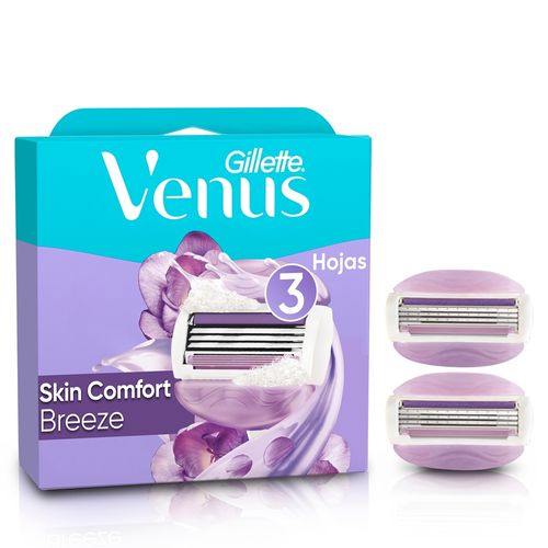 Repuestos para Rasuradora Venus Breeze con Aceites Botánicos -2 Uds