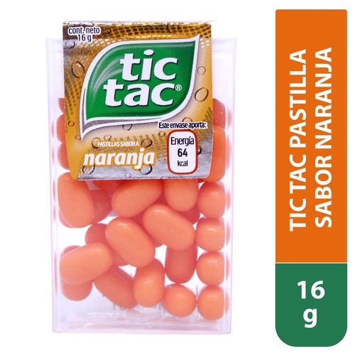 Pastilla Tic Tac Naranja 16 g