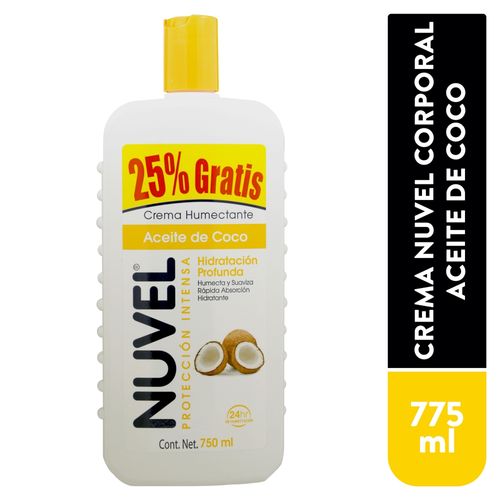 Nuvel Crema Coco 620 ml Mas 25 Porciento