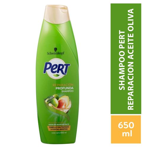 Shampoo Pert Reparac Aceite Oliva 650 ml
