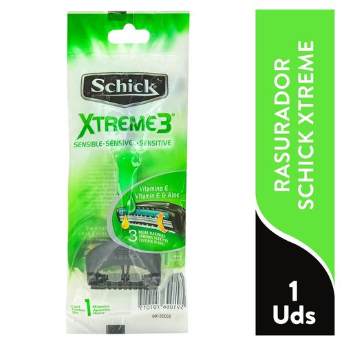 Rasuradora Schick Xtreme Piel Sensible Hombre - unidad