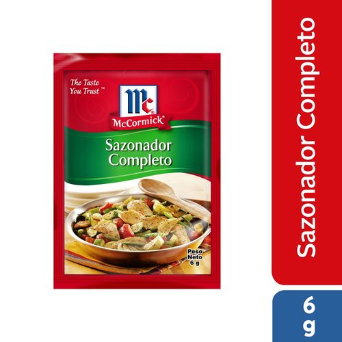 Sazonador Completo Mccormick - 6 g