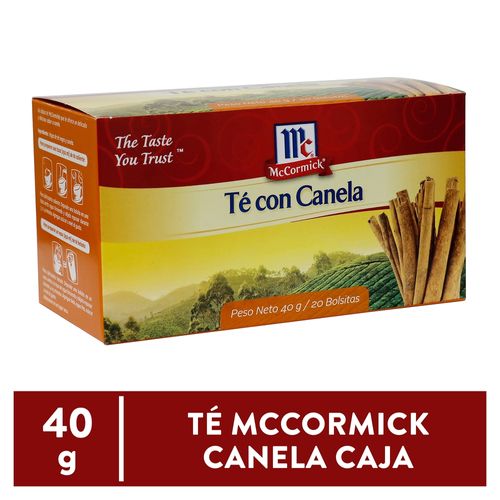 Té Con Canela McCormick 20 Sobres - 42 g