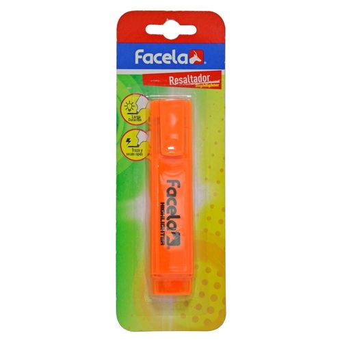 Resaltador facela 41112 Color Naranja