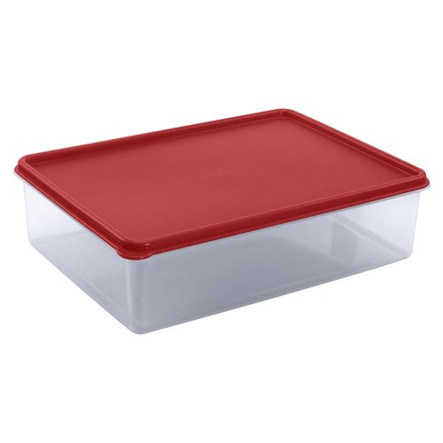 Tazon Guateplast Rectangular Gigante Rojo - 97onzas