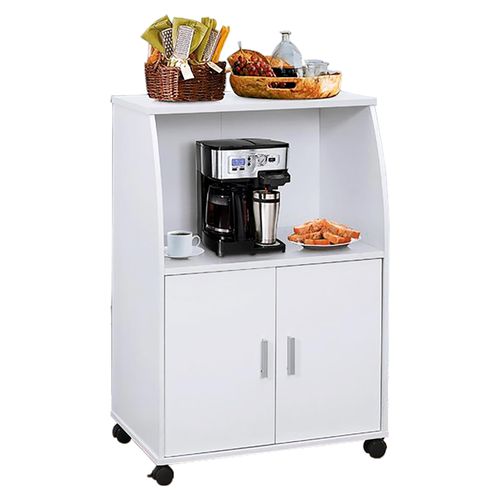 Haus Mueble Para Microondas Blanco