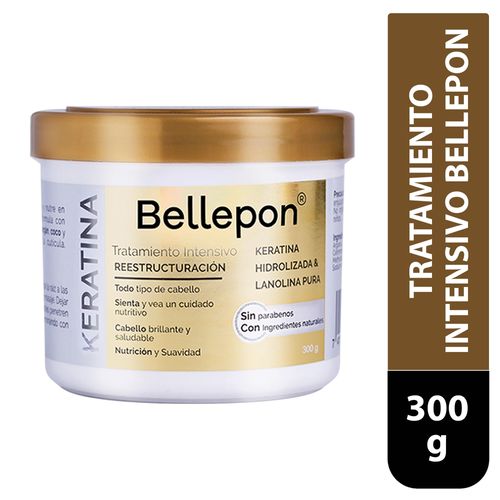 Tratamiento Bellepon Keratina - 300 g