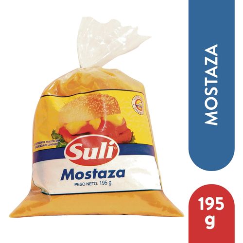 Salsa Mostaza Suli En Bolsa - 195 g
