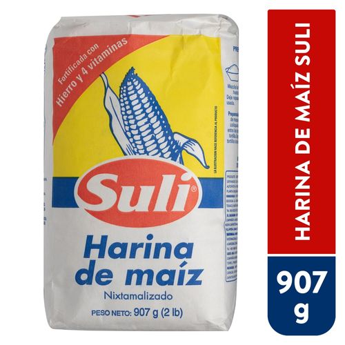 Harina De Maíz Suli Nixtamaliz - 907 g