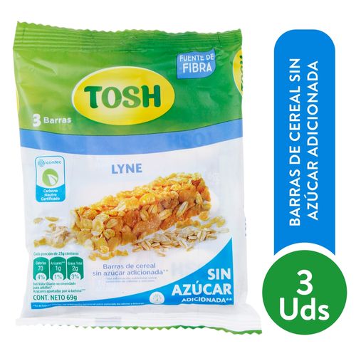 Barra De Cereal Tosh Lyne 69gr