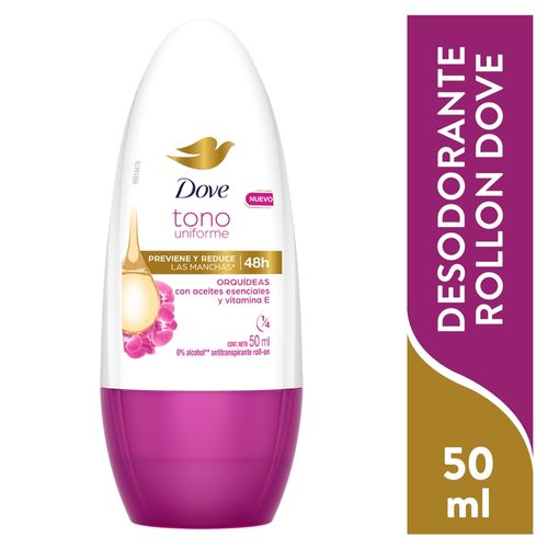 Desodorante Dove OrquÍdeas Y Vitamina E Roll On - 50 ml