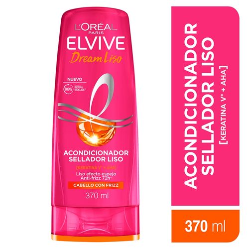 Shampoo Elvive Acondicionador Dream Liso Elvive 370 ml