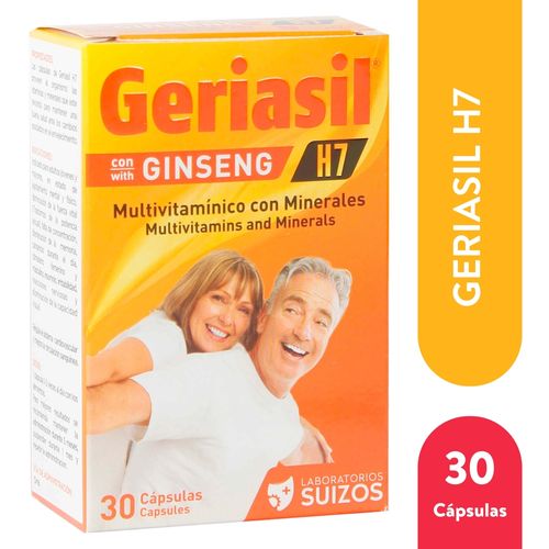 Geriasíl H7 30 Capsulas