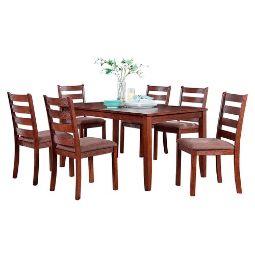 Set De Comedor Mainstays Café 150 cm - 7 Pzas