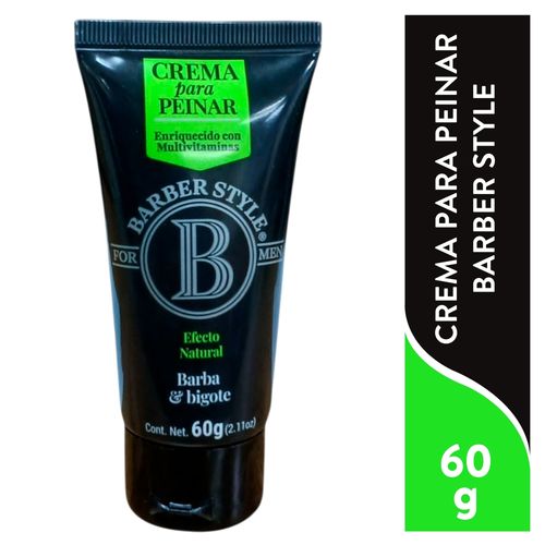 Crema Barber Style para peinar - 60 g