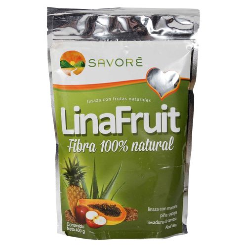Fibra Natural Linafruit Savoré a base de linaza y frutas - 400 g