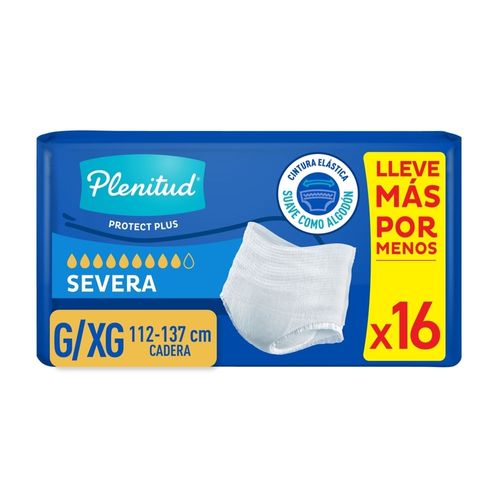 Ropa Interior Adulto Plenitud Protect Plus G/XG - 16 Unidades