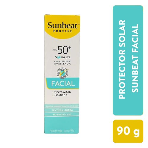 Protector Solar Sunbeat Facial 90 Gr