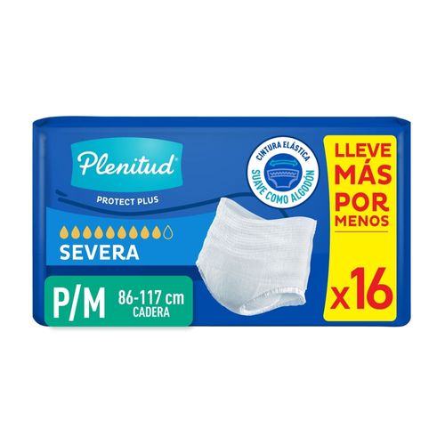 Pants Desechables Plenitud Protect P/M - 16 Unidades