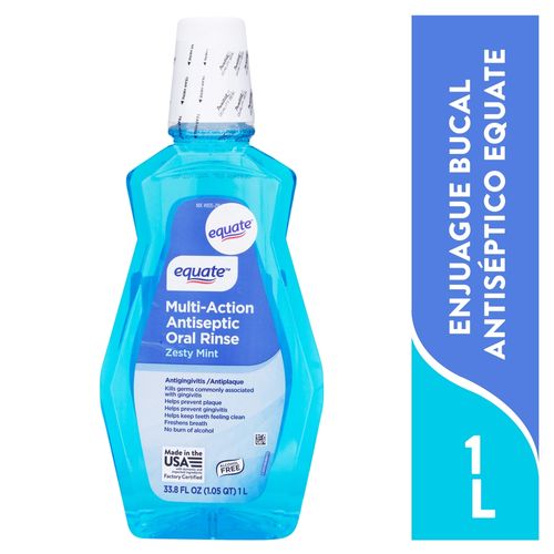 Enjuague Bucal Equate Multi Action - 1000 ml