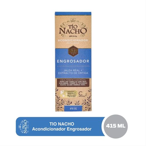 Acondicionador Tío Nacho Engrosador Jalea Real+ Extracto de Ortiga -415 ml