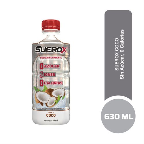 Bebida Hidratante Suerox Sin Azúcar Coco-630 ml