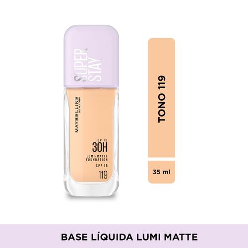 Base líquida Maybelline SuperStay Lumi Matte 119 - 35 ml