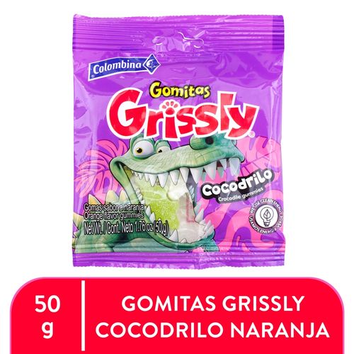Goma Colombina Snack Cocodril 50 g