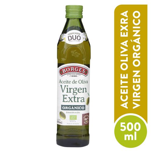 Aceite Borges Oliva Exra Virgen Organico - 500 ml