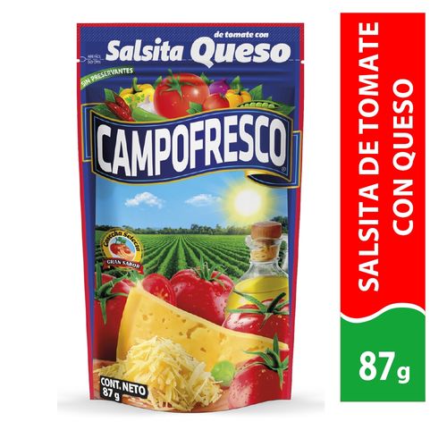 Salsita de tomate con queso Campofresco 87 g