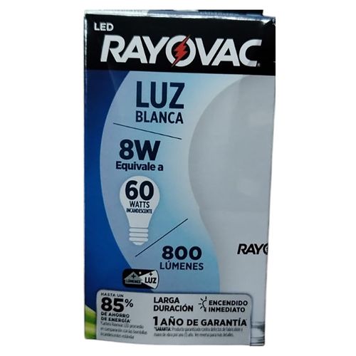 Bombillo Led Rayovac 8 w Cert