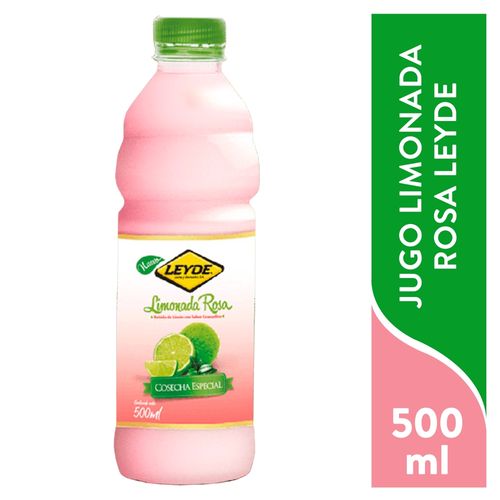 Bebida De Limon Limonada Rosa 500 Ml