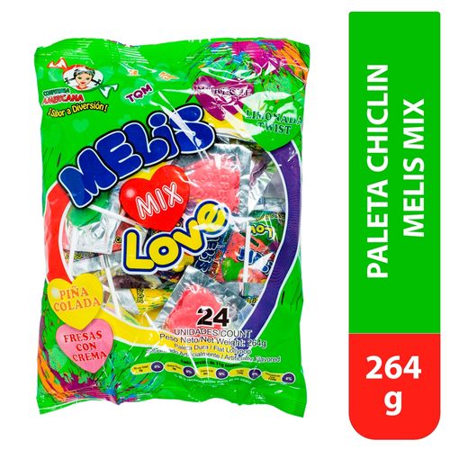 Paleta Melis Love Conf Ameri Bolsa 24 Gr