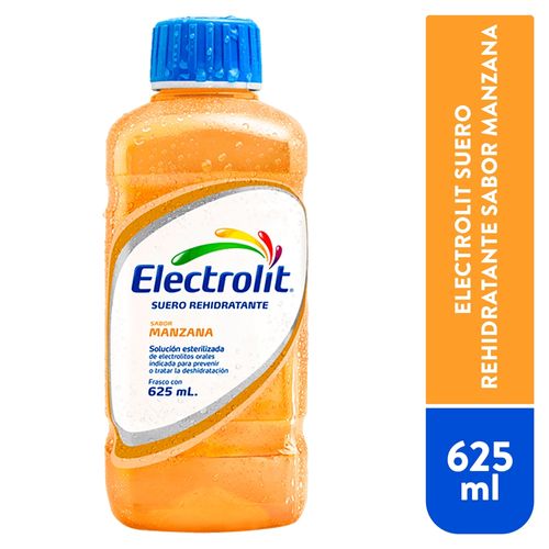 Electrolit Suero Rehidrat Manzana 625ml