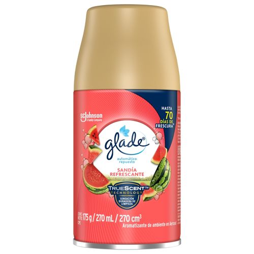 Aromatizante Glade Automático Sandía 1 repuesto - 175g