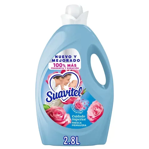 Suavizante de Telas Suavitel Cuidado Superior Fresca Primavera - 2.8 L