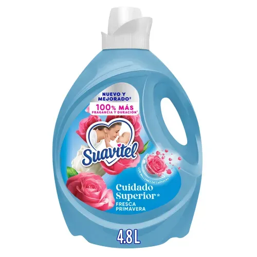 Suavizante de Telas Suavitel Cuidado Superior Fresca Primavera 4.8L