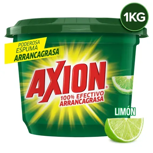 Lavaplatos Axion Limón Pasta - 1kg