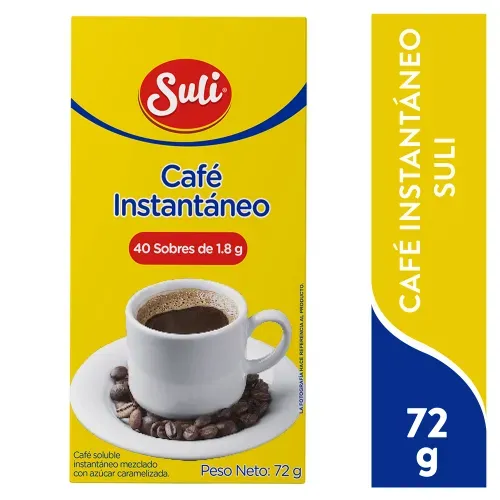 Café Suli Instantáneo - 40 sobres